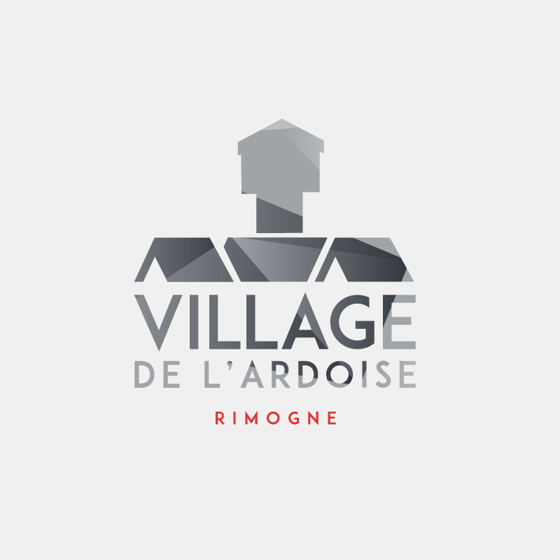 Logo - Village de l'ardoise white