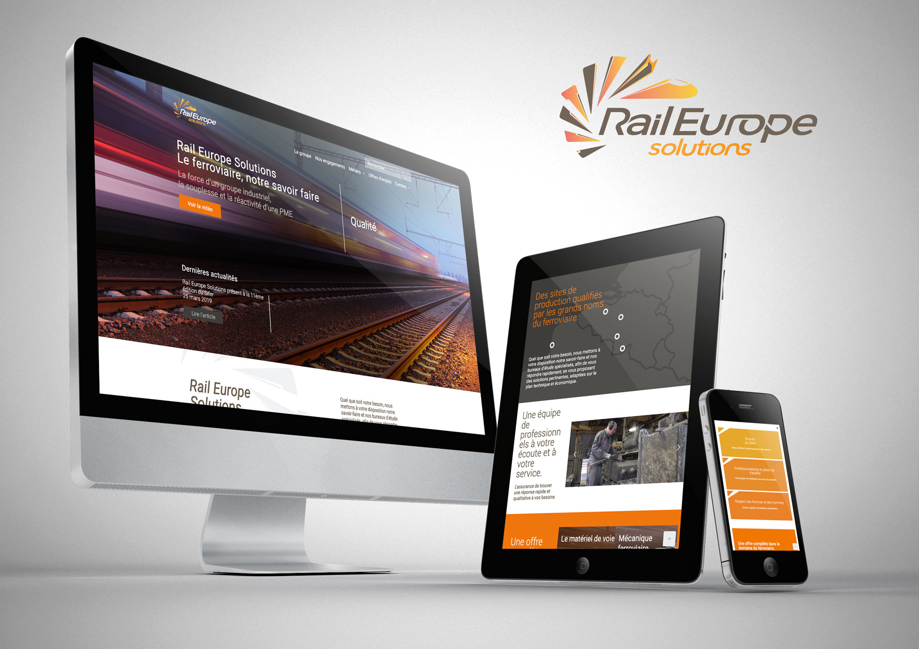 Site Web - Rail Europe Solutions