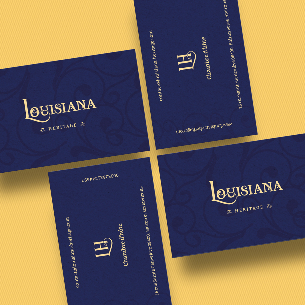 Louisiana Heritage - Carte de visite